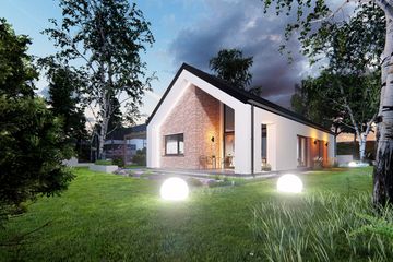  Projekt domu Azalia (TBO1000) - projekt domu parterowego - Zdjęcie 3