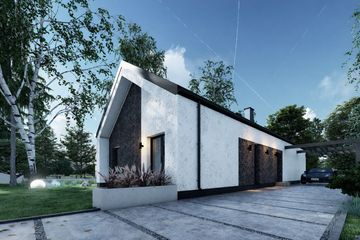  Projekt domu Azalia (TBO1000) - projekt domu parterowego - Zdjęcie 9