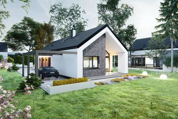  Projekt domu Azalia (TBO1000) - projekt domu parterowego - Zdjęcie 11