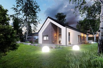  Projekt domu Azalia (TBO1000) - projekt domu parterowego - Zdjęcie 12