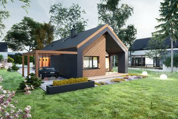  Projekt domu Azalia (TBO1000) - projekt domu parterowego - Zdjęcie 15