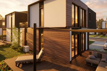  Projekt domu Smart Box 3D - Quattro+ (GDI1006) - projekt domu z pełnym piętrem - Zdjęcie 3