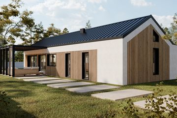  Projekt domu Stodoła parterowa (KDX1036) - projekt domu parterowego - Zdjęcie 5