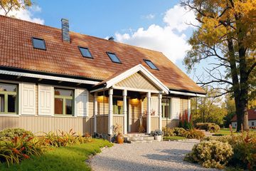  Projekt domu Surażkowo 4 (BSE1288) - projekt domu parterowego z poddaszem - Zdjęcie 2