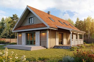  Projekt domu Surażkowo 4 (BSE1288) - projekt domu parterowego z poddaszem - Zdjęcie 4