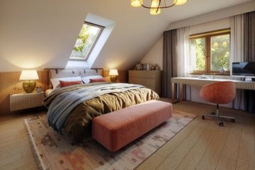  Projekt domu Surażkowo 4 (BSE1288) - projekt domu parterowego z poddaszem - Zdjęcie 12