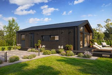 Projekt domu MG 2 wariant 15 B - parterowy dom o powierzchni 80,33 m², dach dwuspadowy - ujęcie 4