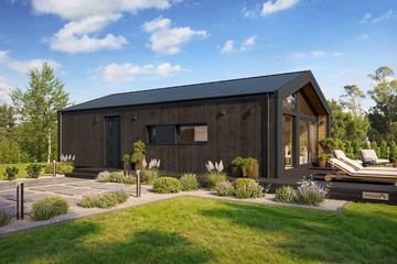  Projekt domu MG 2 wariant 15 drewniany (WAH2171) - projekt domu parterowego - Zdjęcie 5