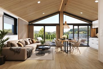  Projekt domu MG 2 wariant 15 drewniany (WAH2171) - projekt domu parterowego - Zdjęcie 6