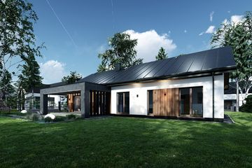  Projekt domu Czeremcha (TBO1001) - projekt domu parterowego - Zdjęcie 15