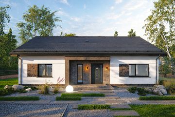  Projekt domu Luna (TBO1003) - projekt domu parterowego - Zdjęcie 1