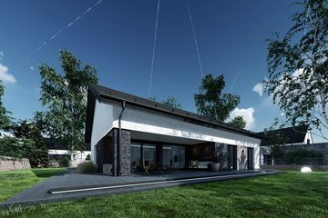  Projekt domu Luna (TBO1003) - projekt domu parterowego - Zdjęcie 2