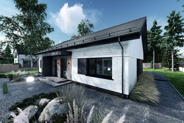  Projekt domu Luna (TBO1003) - projekt domu parterowego - Zdjęcie 3