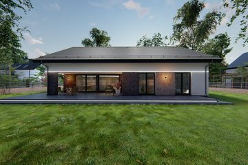  Projekt domu Luna (TBO1003) - projekt domu parterowego - Zdjęcie 5