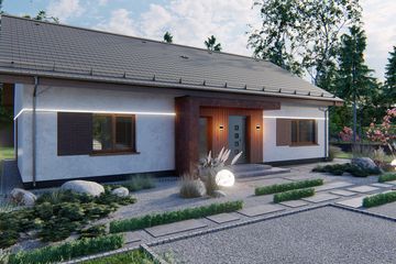  Projekt domu Luna (TBO1003) - projekt domu parterowego - Zdjęcie 14