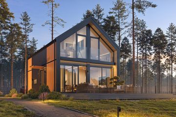  Projekt domu MG 3 wariant 18 (WAH2173) - projekt domu parterowego z poddaszem - Zdjęcie 7