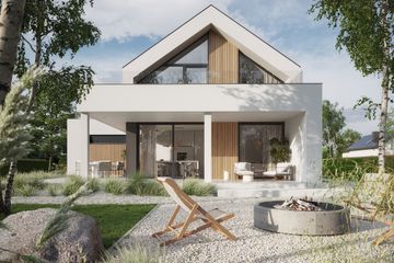  Projekt domu NewHouse 749 w1 G1 (KRZ1158) - projekt domu parterowego z poddaszem - Zdjęcie 6