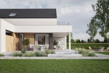  Projekt domu NewHouse 749 w1 G1 (KRZ1158) - projekt domu parterowego z poddaszem - Zdjęcie 10