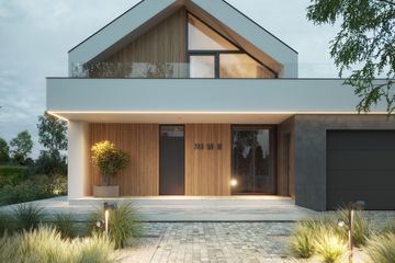  Projekt domu NewHouse 749 w1 G1 (KRZ1158) - projekt domu parterowego z poddaszem - Zdjęcie 15