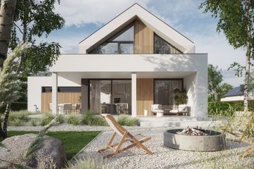  Projekt domu NewHouse 749 w1 G2 (KRZ1159) - projekt domu parterowego z poddaszem - Zdjęcie 6