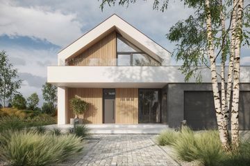  Projekt domu NewHouse 749 w1 G2 (KRZ1159) - projekt domu parterowego z poddaszem - Zdjęcie 10