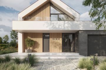  Projekt domu NewHouse 749 w1 G2 (KRZ1159) - projekt domu parterowego z poddaszem - Zdjęcie 16