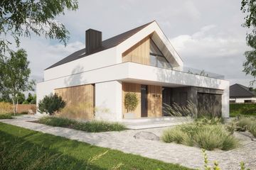  Projekt domu NewHouse 749 w1 G2 (KRZ1159) - projekt domu parterowego z poddaszem - Zdjęcie 18