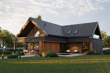  Projekt domu HomeKoncept 166 G2 wariant 01 (KRX1304) - projekt domu parterowego z poddaszem - Zdjęcie 15