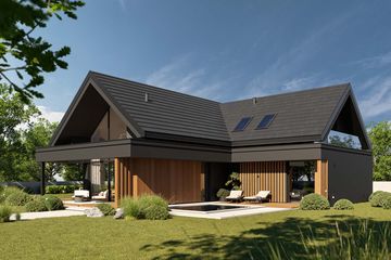  Projekt domu HomeKoncept 166 G2 wariant 01 (KRX1304) - projekt domu parterowego z poddaszem - Zdjęcie 18