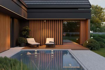  Projekt domu HomeKoncept 166 G2 wariant 01 (KRX1304) - projekt domu parterowego z poddaszem - Zdjęcie 20