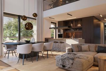 Projekt domu HomeKoncept 166 G2 wariant 01 - parterowy z poddaszem dom o powierzchni 144,18 m², dach wielospadowy - ujęcie 25