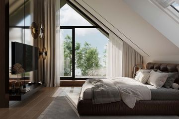 Projekt domu HomeKoncept 166 G2 wariant 01 - parterowy z poddaszem dom o powierzchni 144 m², dach dwuspadowy - ujęcie 33