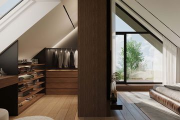 Projekt domu HomeKoncept 166 G2 wariant 01 - parterowy z poddaszem dom o powierzchni 144 m², dach dwuspadowy - ujęcie 34