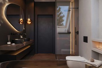 Projekt domu HomeKoncept 166 G2 wariant 01 - parterowy z poddaszem dom o powierzchni 144 m², dach dwuspadowy - ujęcie 41