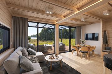  Projekt domu MG 3 wariant 18 drewniany (WAH2174) - projekt domu parterowego z poddaszem - Zdjęcie 8