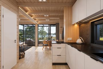  Projekt domu MG 3 wariant 18 drewniany (WAH2174) - projekt domu parterowego z poddaszem - Zdjęcie 10