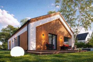  Projekt domu Magnolia (TBO1005) - projekt domu parterowego - Zdjęcie 4