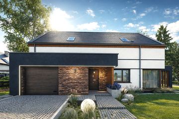  Projekt domu Złotoria 2 (TBO1006) - projekt domu parterowego z poddaszem - Zdjęcie 5