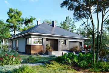  Projekt domu Adela Rex (1969) (KRD3103) - projekt domu parterowego - Zdjęcie 1