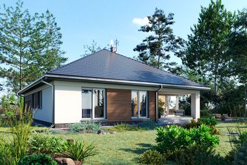  Projekt domu Adela Rex (1969) (KRD3103) - projekt domu parterowego - Zdjęcie 4