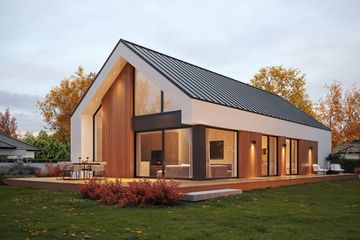  Projekt domu NewHouse 730 w1 (KRZ1160) - projekt domu parterowego - Zdjęcie 5