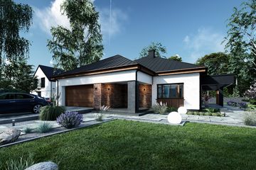  Projekt domu Lawenda (TBO1008) - projekt domu parterowego - Zdjęcie 10