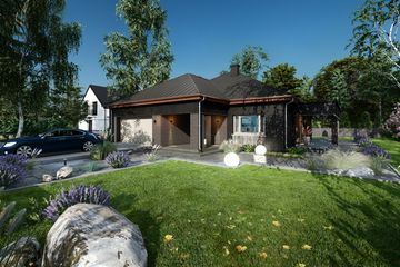  Projekt domu Lawenda (TBO1008) - projekt domu parterowego - Zdjęcie 16