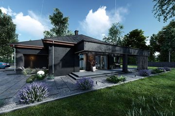  Projekt domu Lawenda (TBO1008) - projekt domu parterowego - Zdjęcie 19