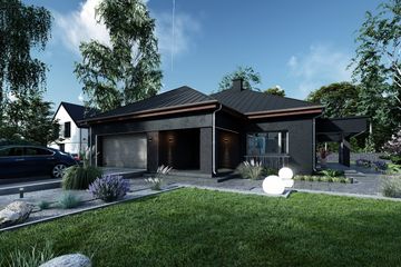  Projekt domu Lawenda (TBO1008) - projekt domu parterowego - Zdjęcie 20