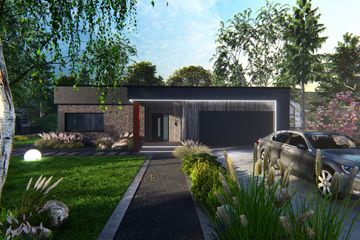  Projekt domu Domino (TBO1009) - projekt domu parterowego - Zdjęcie 1