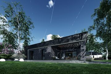  Projekt domu Domino (TBO1009) - projekt domu parterowego - Zdjęcie 2