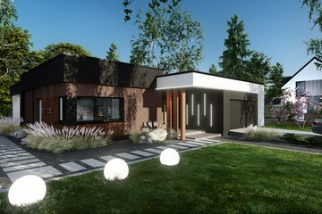  Projekt domu Domino (TBO1009) - projekt domu parterowego - Zdjęcie 13