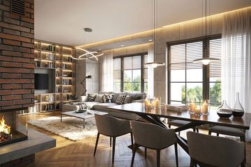  Projekt domu Studio 110 (WRN1606) - projekt domu parterowego z poddaszem - Zdjęcie 4