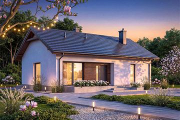  Projekt domu Trufla mini (WOF1285) - projekt domu parterowego - Zdjęcie 5